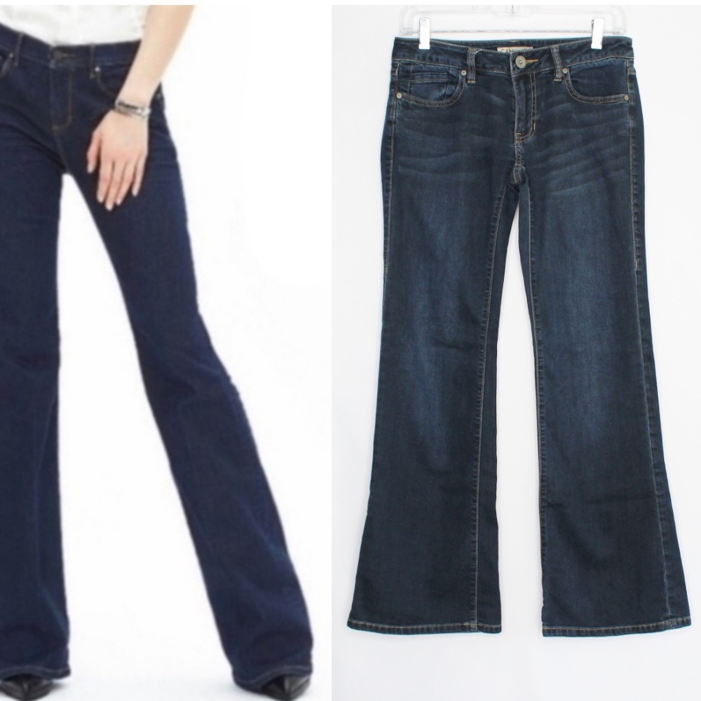 BANANA REPUBLIC | Dark Wash Mid Rise Logan Jeans